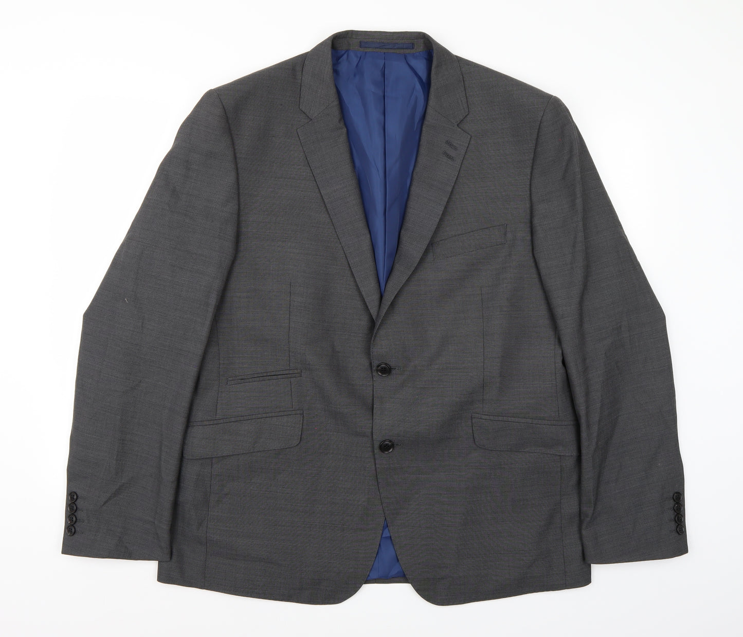Marks and Spencer Mens Grey   Jacket Suit Jacket Size 44
