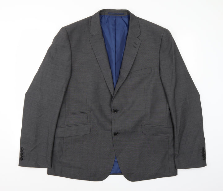 Marks and Spencer Mens Grey   Jacket Suit Jacket Size 44