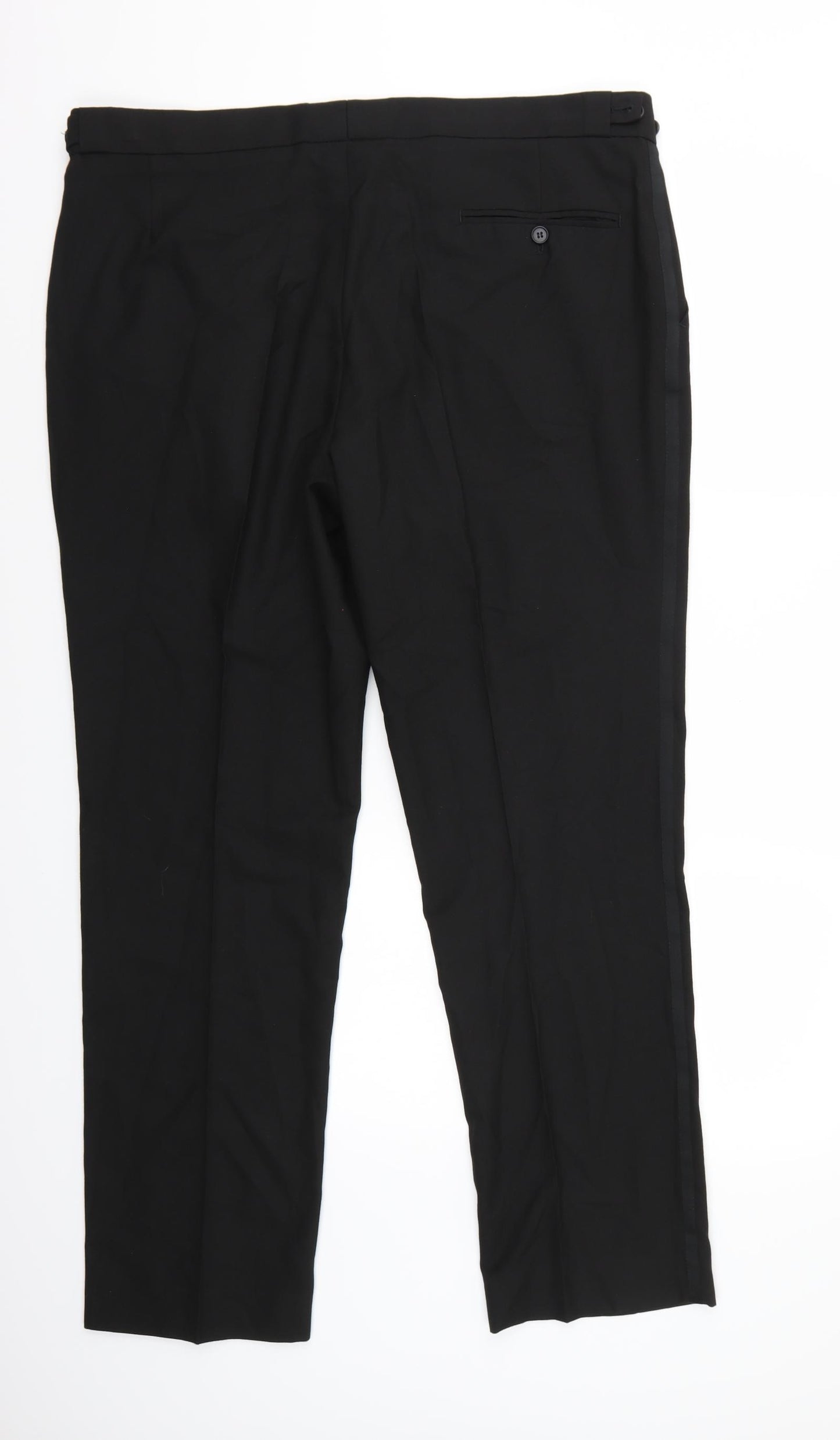 Preworn Mens Black   Trousers  Size 40 L30 in