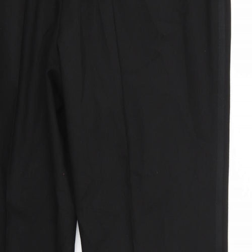 Preworn Mens Black   Trousers  Size 40 L30 in