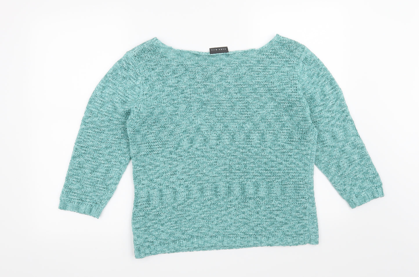 Alex & Co Womens Green   Pullover Jumper Size 14
