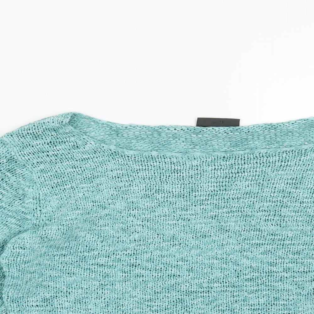 Alex & Co Womens Green   Pullover Jumper Size 14