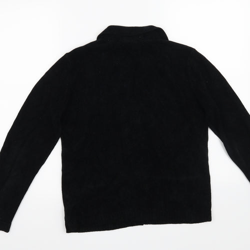 Marks and Spencer Womens Black   Cardigan Jumper Size 10
