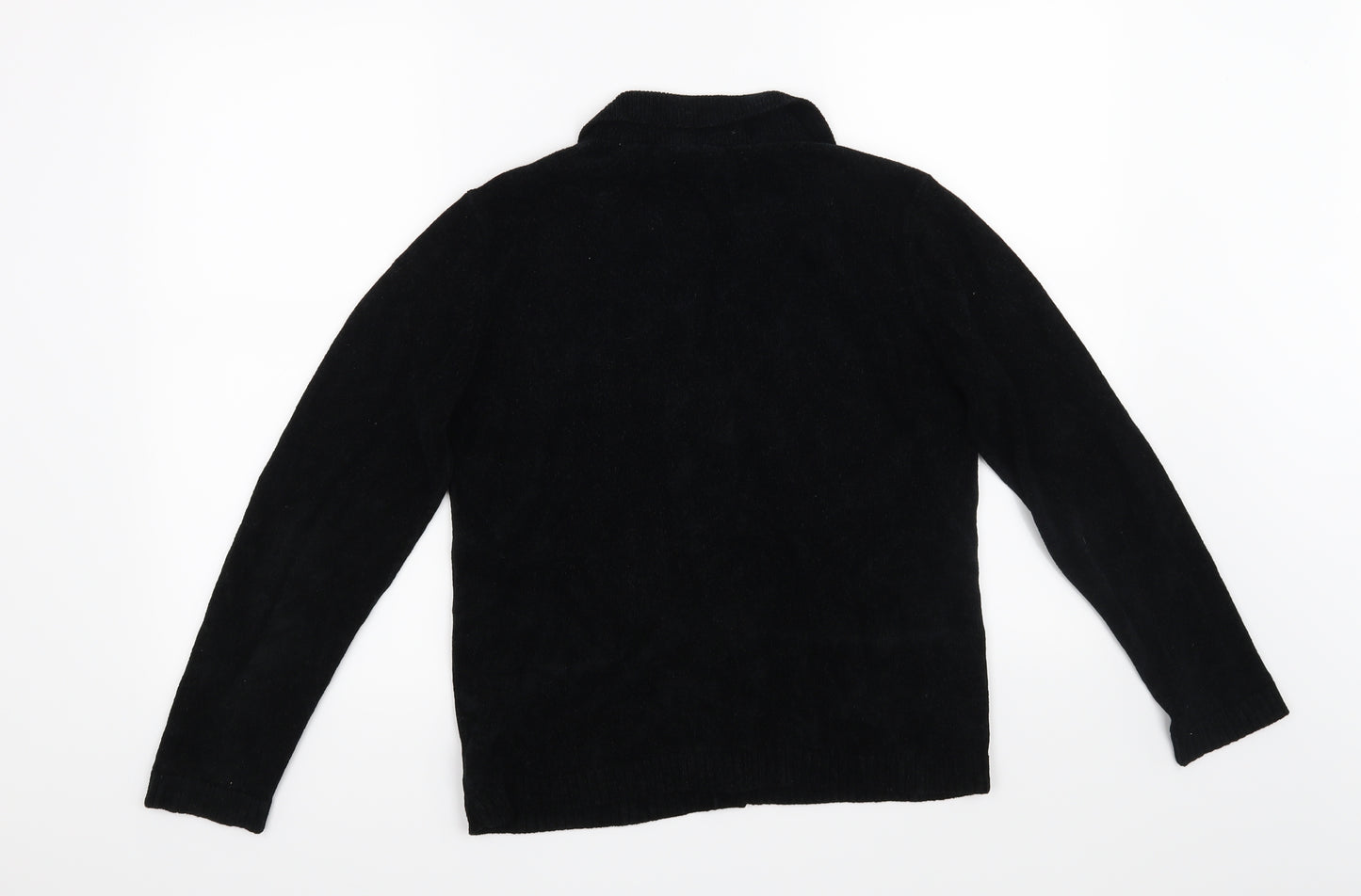 Marks and Spencer Womens Black   Cardigan Jumper Size 10