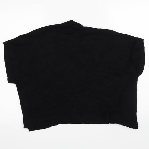 Marks and Spencer Womens Black   Cardigan Jumper Size 18
