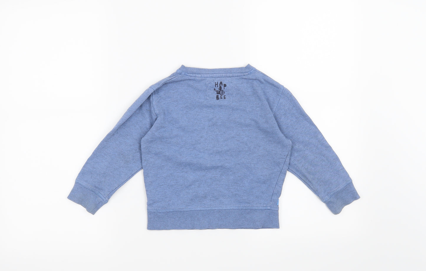 NEXT Boys Blue   Pullover Sweatshirt Size 2-3 Years  - Boys will be Boys
