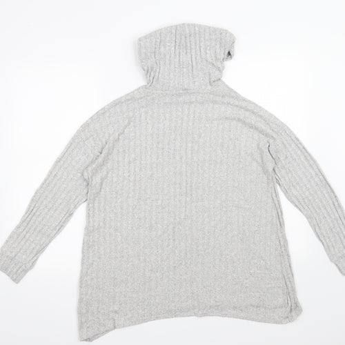 George Womens Grey   Pullover Hoodie Size M