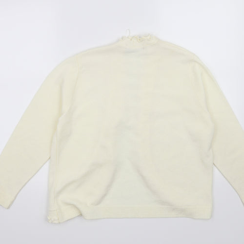 Just Elegance Womens Beige   Cardigan Jumper Size L