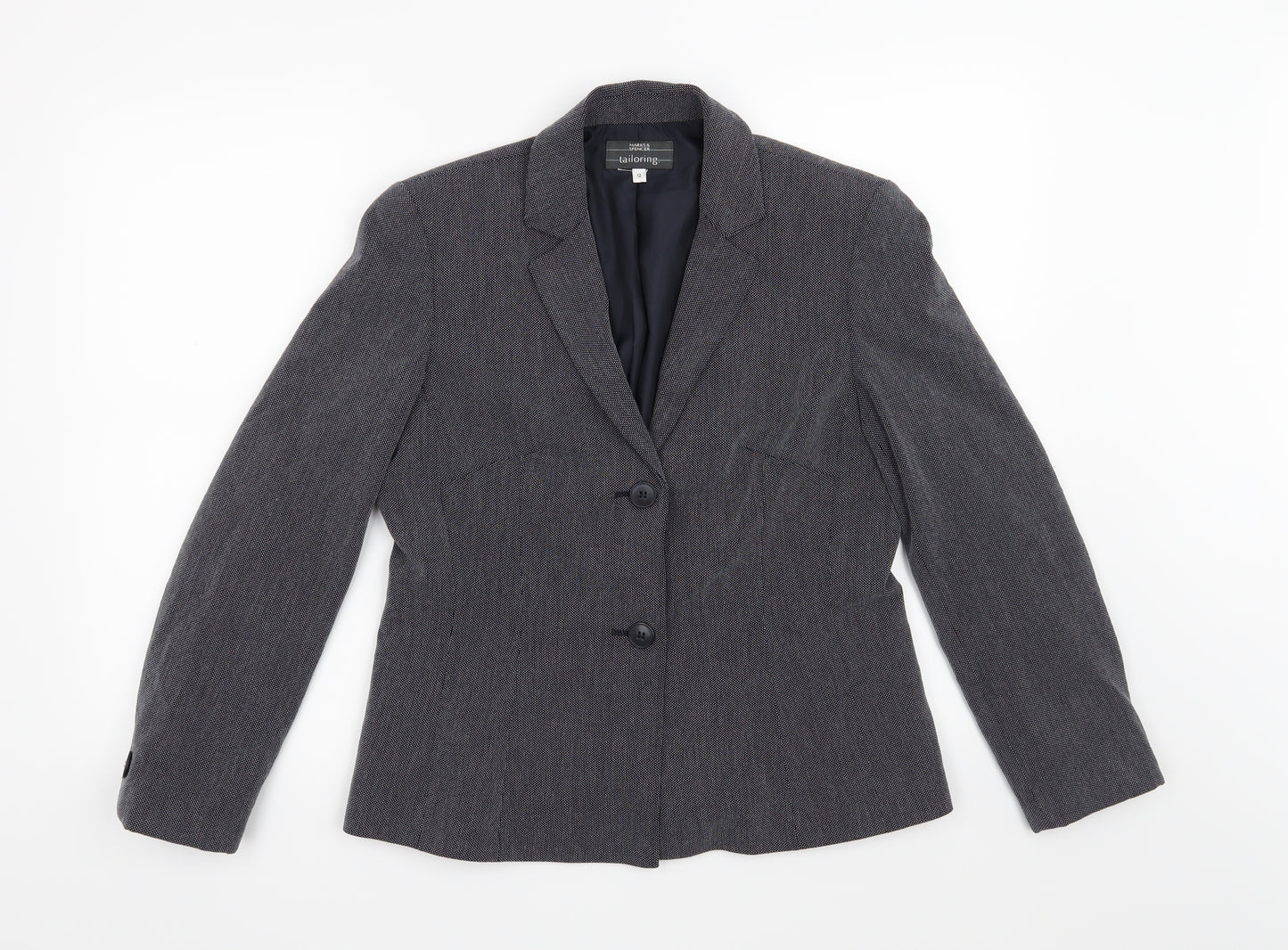 Marks and Spencer Womens Blue   Jacket Blazer Size 12
