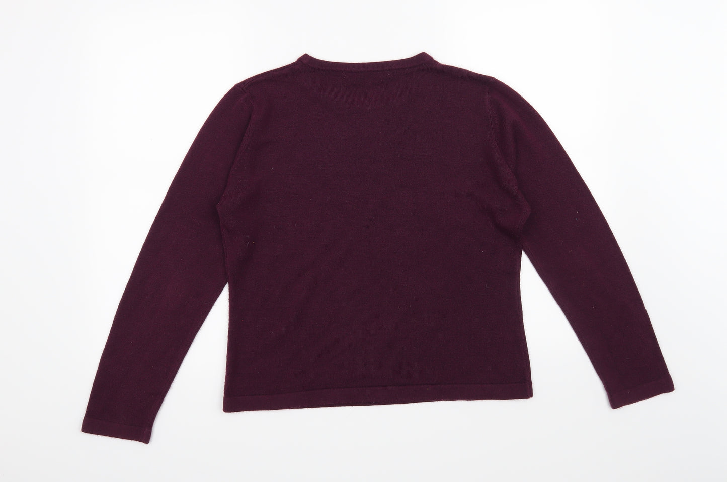 JDV Womens Purple   Pullover Jumper Size 12