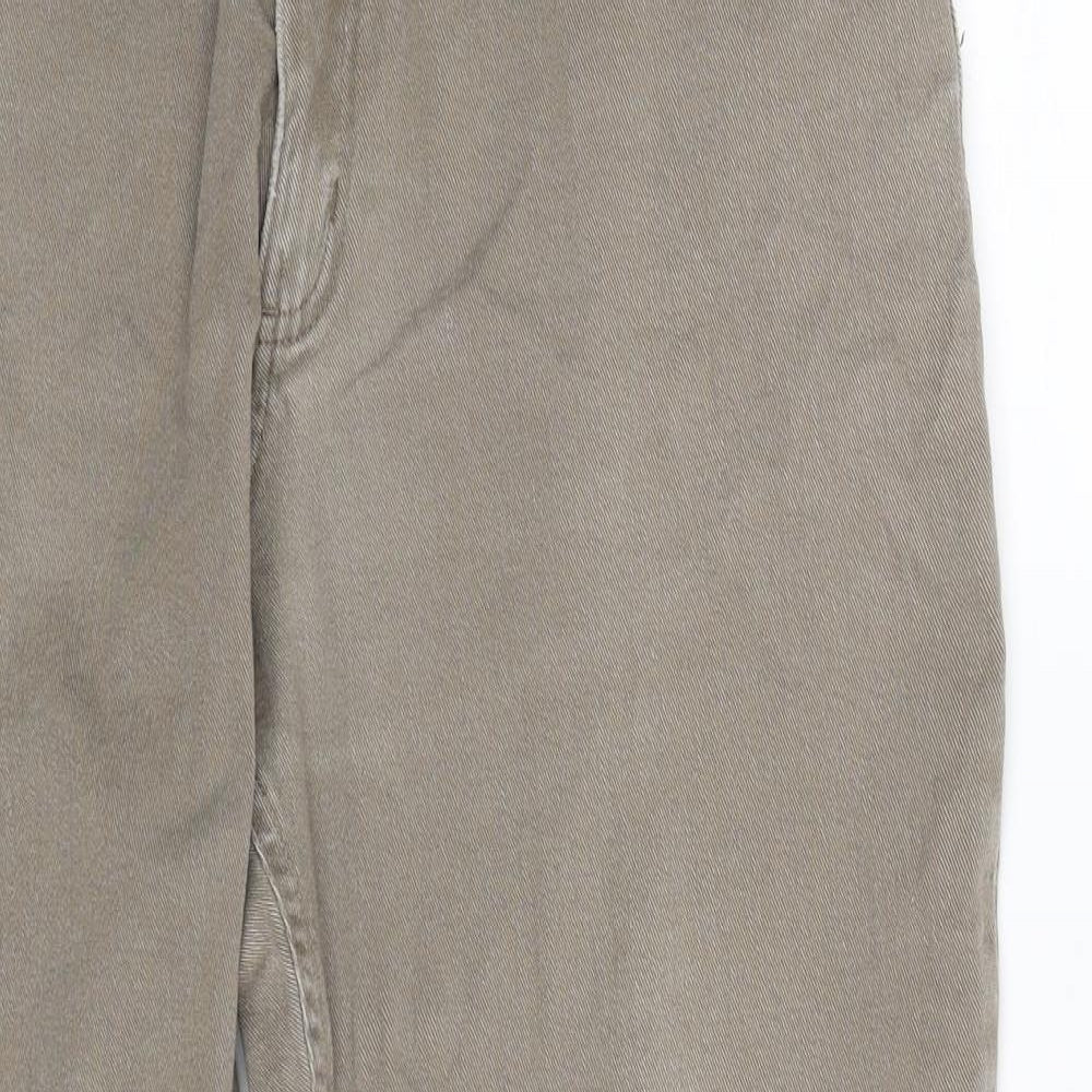 Easy Mens Grey  Denim Straight Jeans Size 36 L30 in