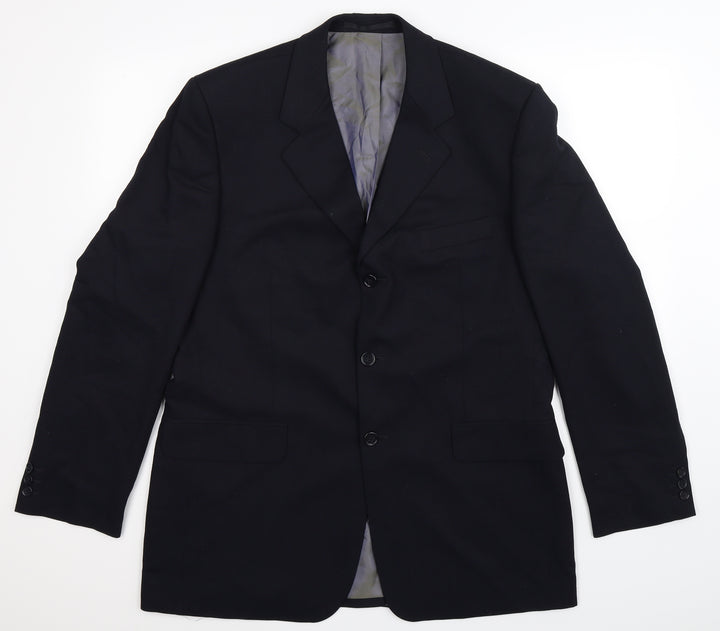 Jonathan Adams Mens Blue   Jacket Suit Jacket Size 44