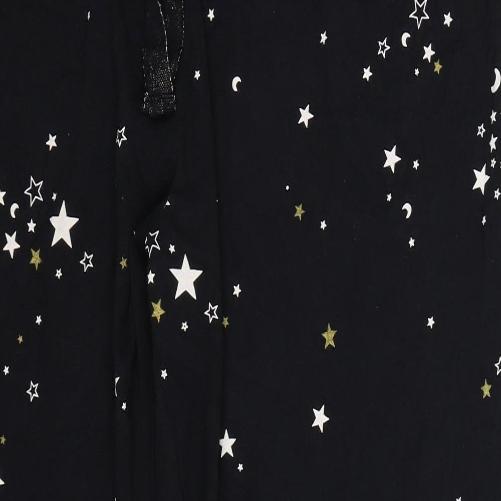 NEXT Womens Black Geometric  Cami Lounge Pants Size 22