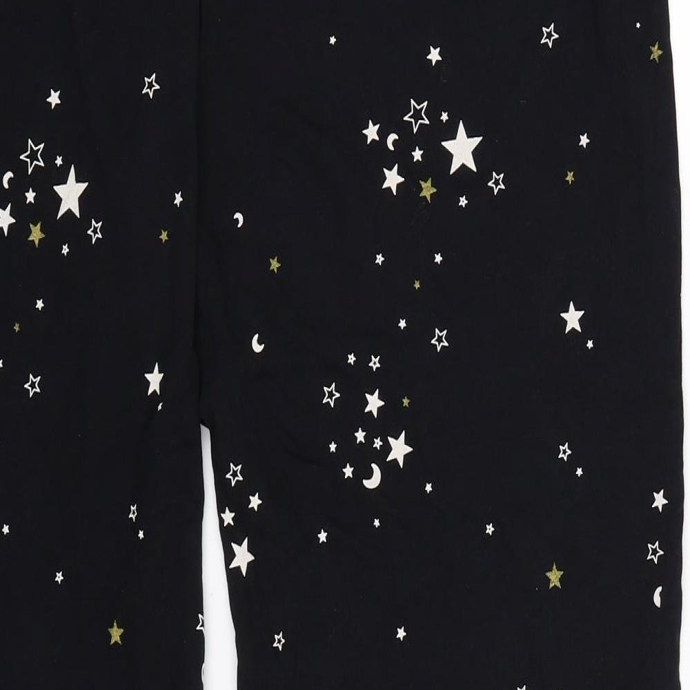 NEXT Womens Black Geometric  Cami Lounge Pants Size 22