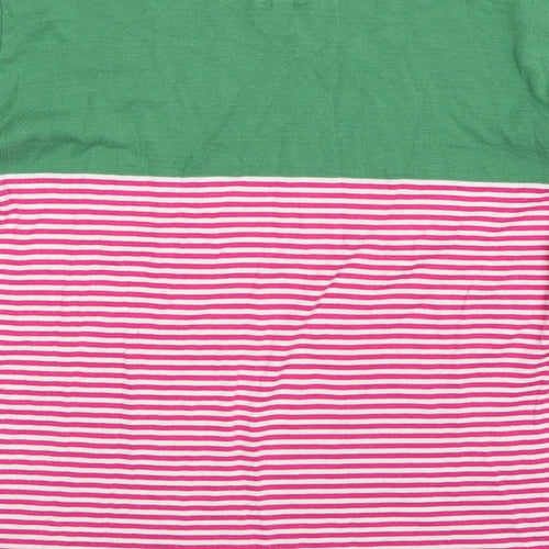 Joules Womens Multicoloured Striped  Basic T-Shirt Size 16
