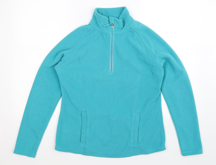 Atmosphere Womens Green  Fleece Jacket  Size 12