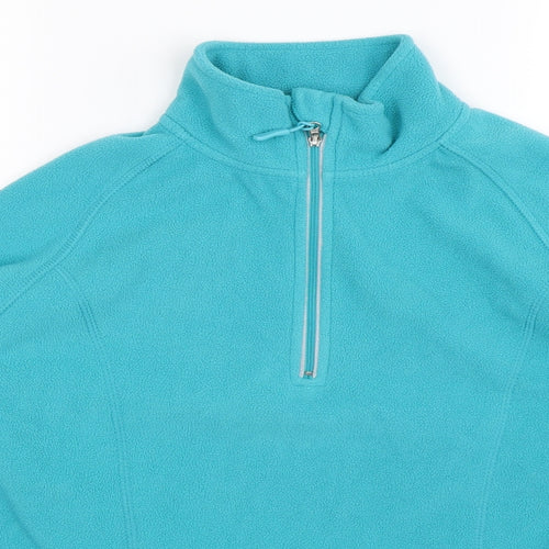 Atmosphere Womens Green  Fleece Jacket  Size 12