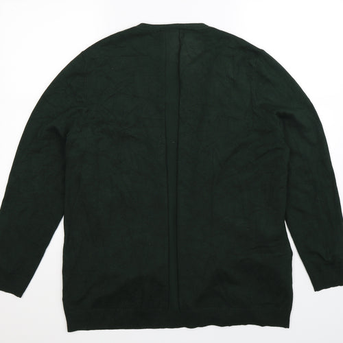Debenhams Womens Green  Knit Cardigan Jumper Size 20
