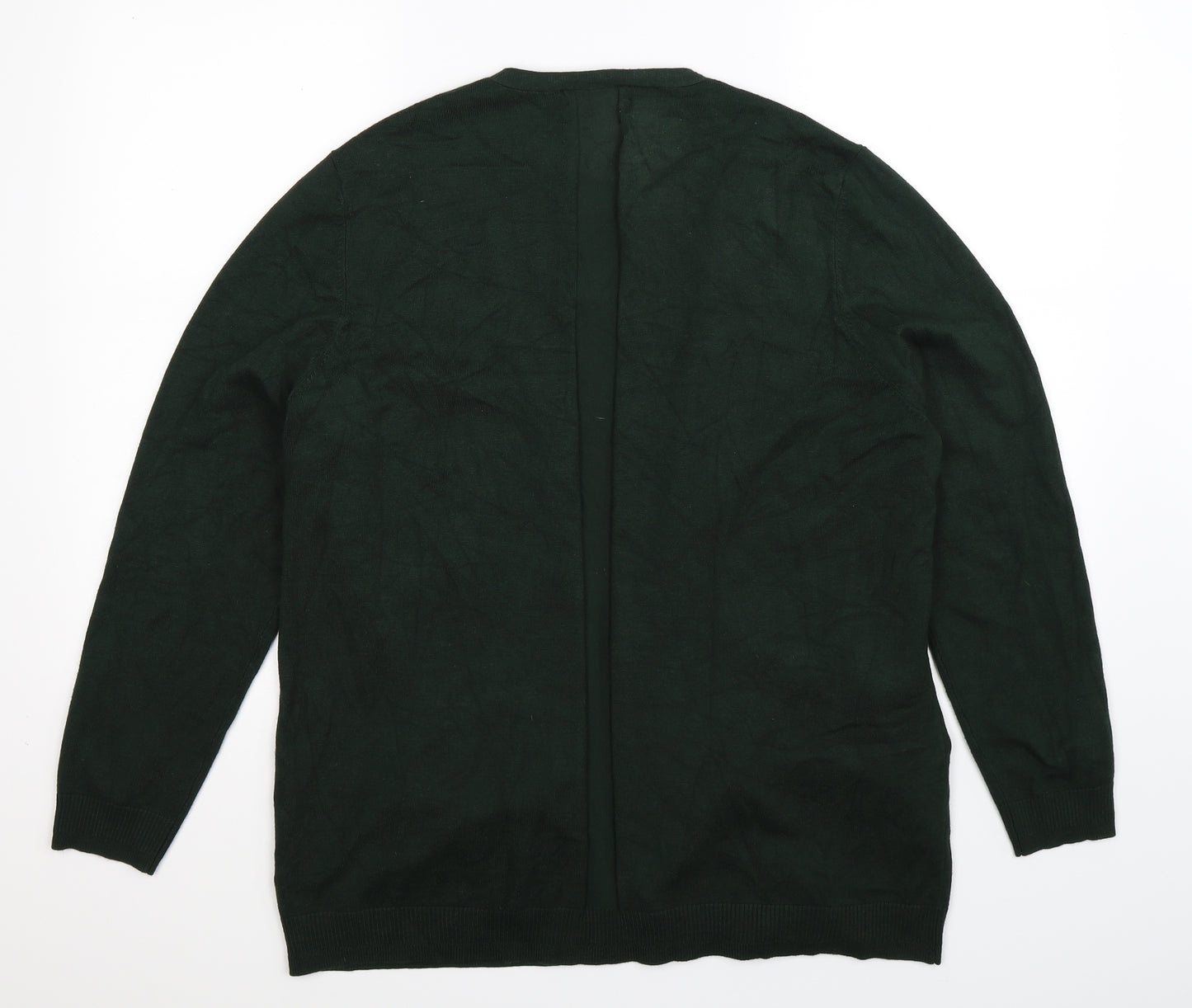 Debenhams Womens Green  Knit Cardigan Jumper Size 20
