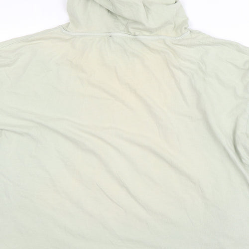 New Look Mens Green   Pullover Hoodie Size M
