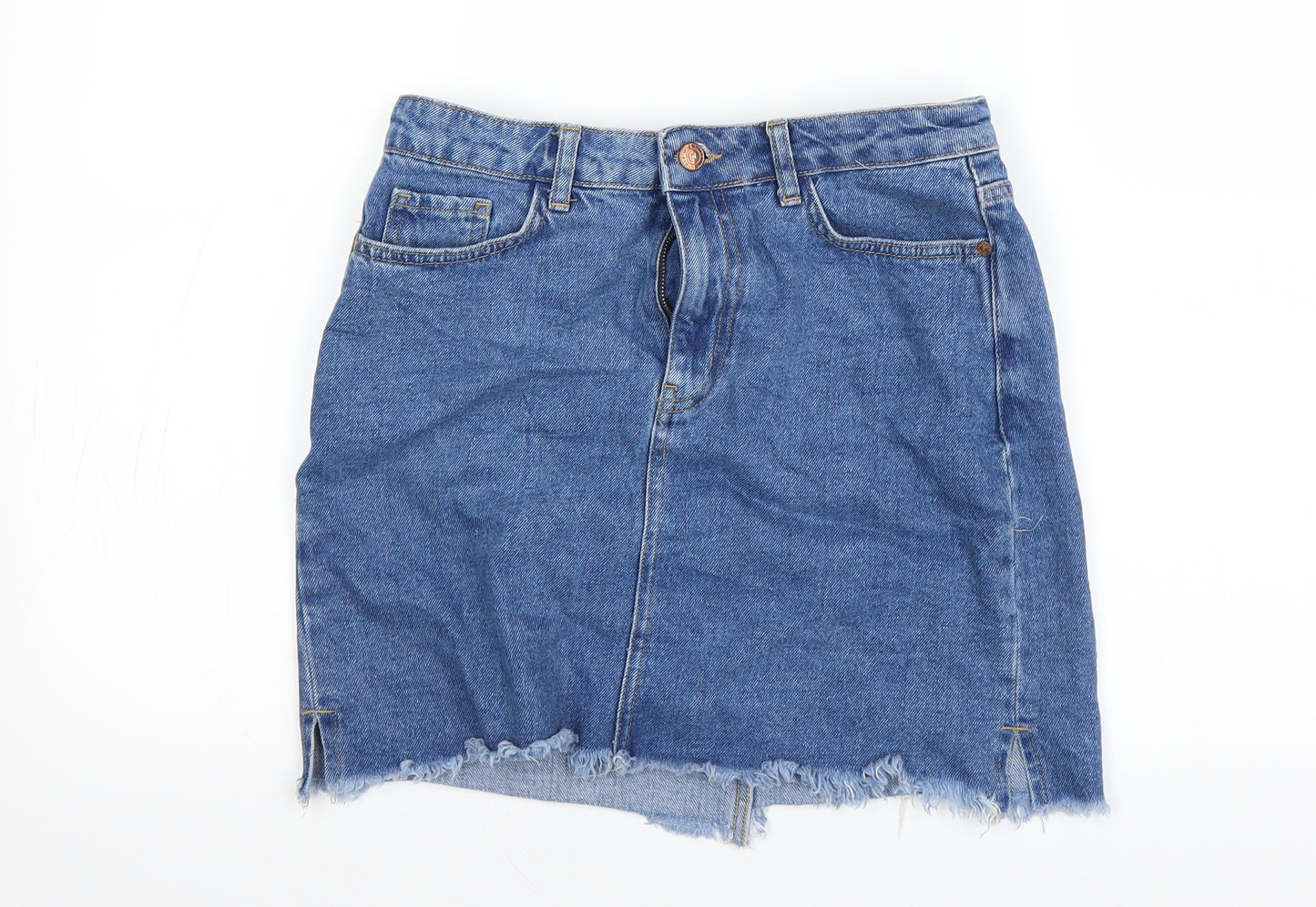 New Look Womens Blue   Skort Skirt Size 10