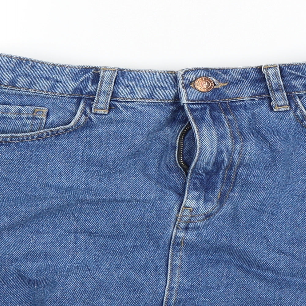 New Look Womens Blue   Skort Skirt Size 10