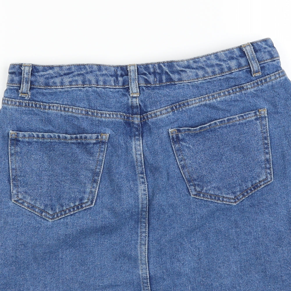 New Look Womens Blue   Skort Skirt Size 10