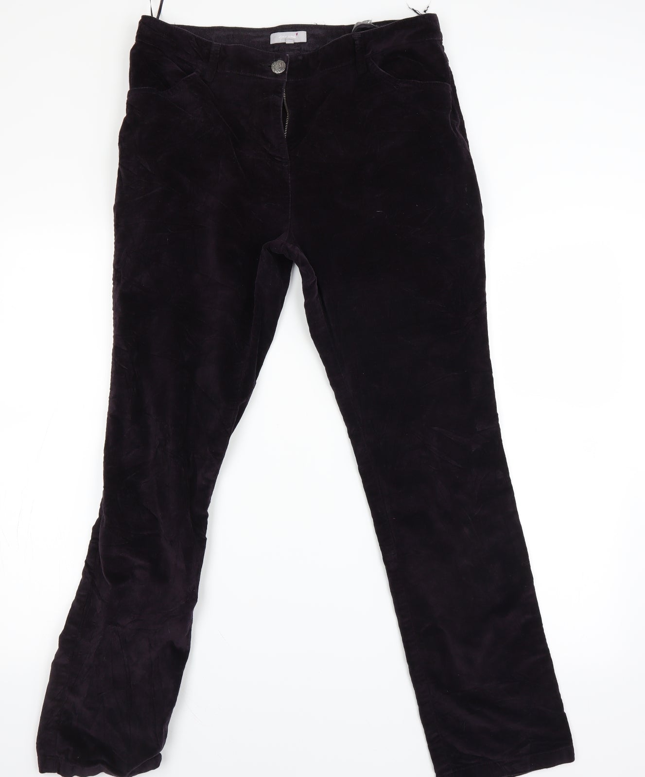 Peruna Womens Purple   Straight Jeans Size 14 L26 in