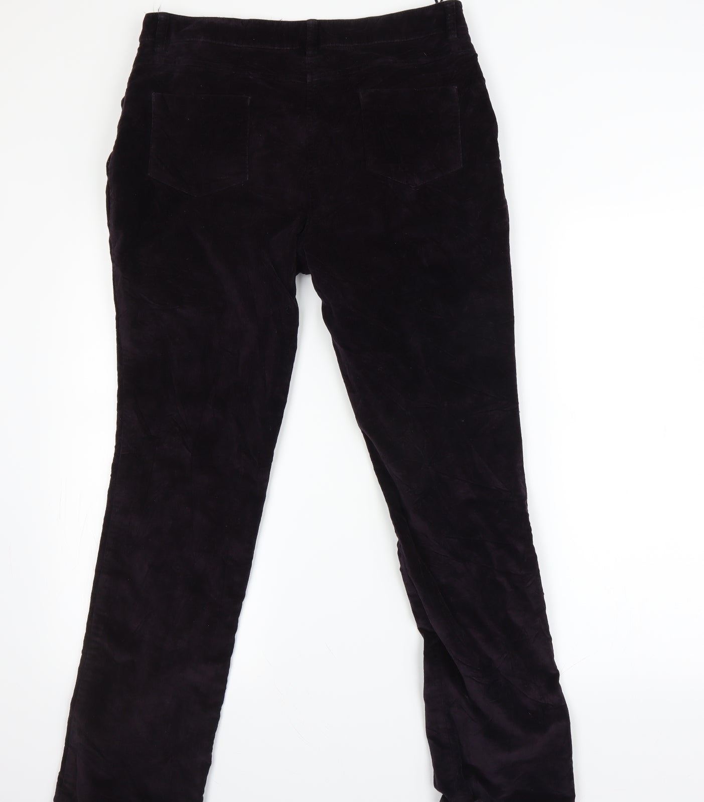 Peruna Womens Purple   Straight Jeans Size 14 L26 in