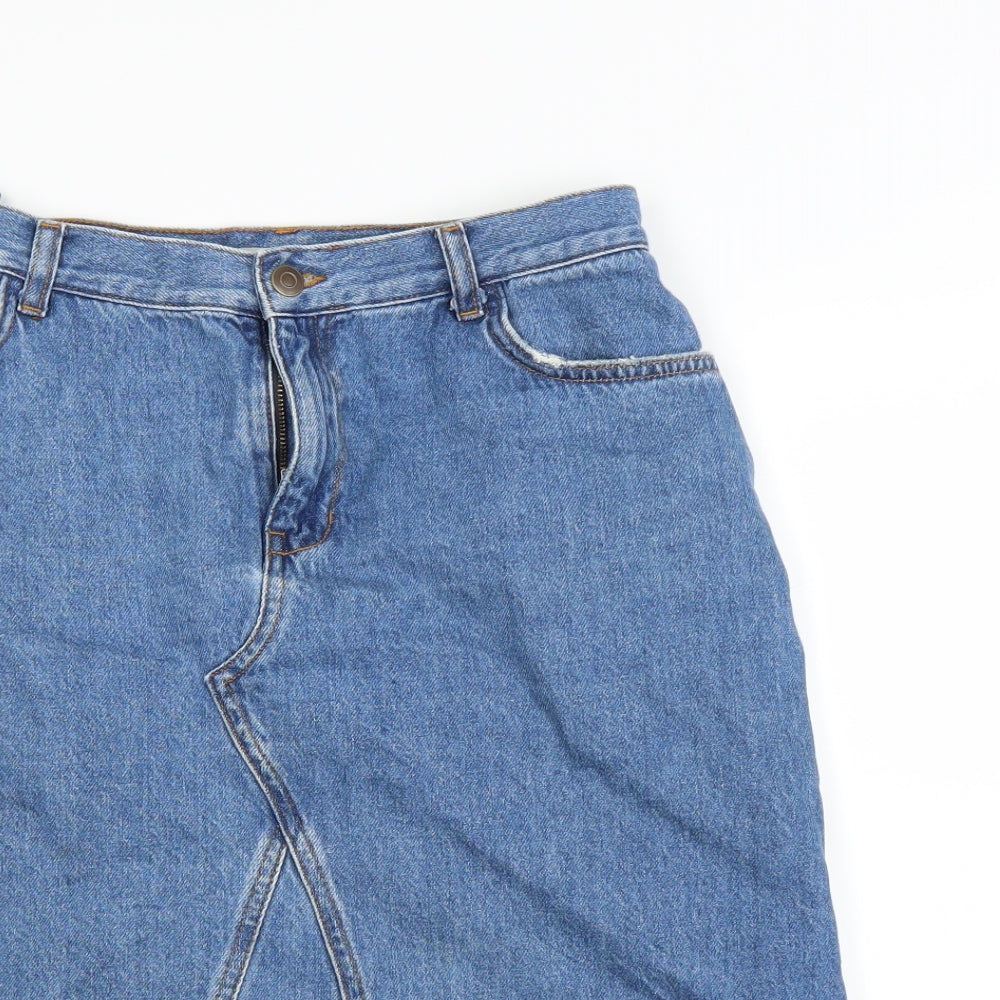 tu  Womens Blue   A-Line Skirt Size 10