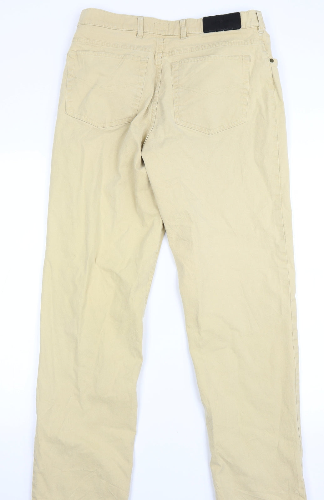 guise Mens Yellow   Straight Jeans Size 32 L34 in