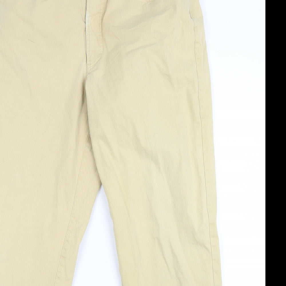 guise Mens Yellow   Straight Jeans Size 32 L34 in