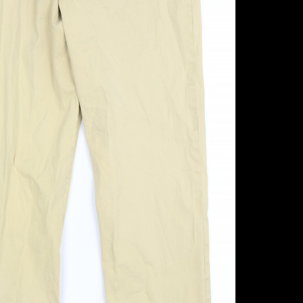 guise Mens Yellow   Straight Jeans Size 32 L34 in