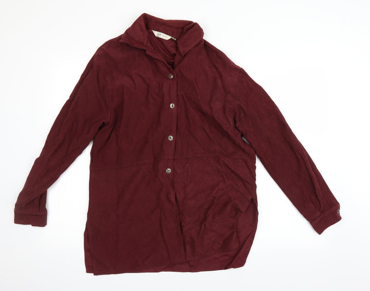 JFW Mens Red    Button-Up Size M