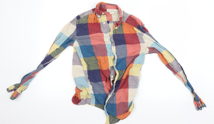 label of graded goods Womens Multicoloured Camouflage  Basic Button-Up Size 4