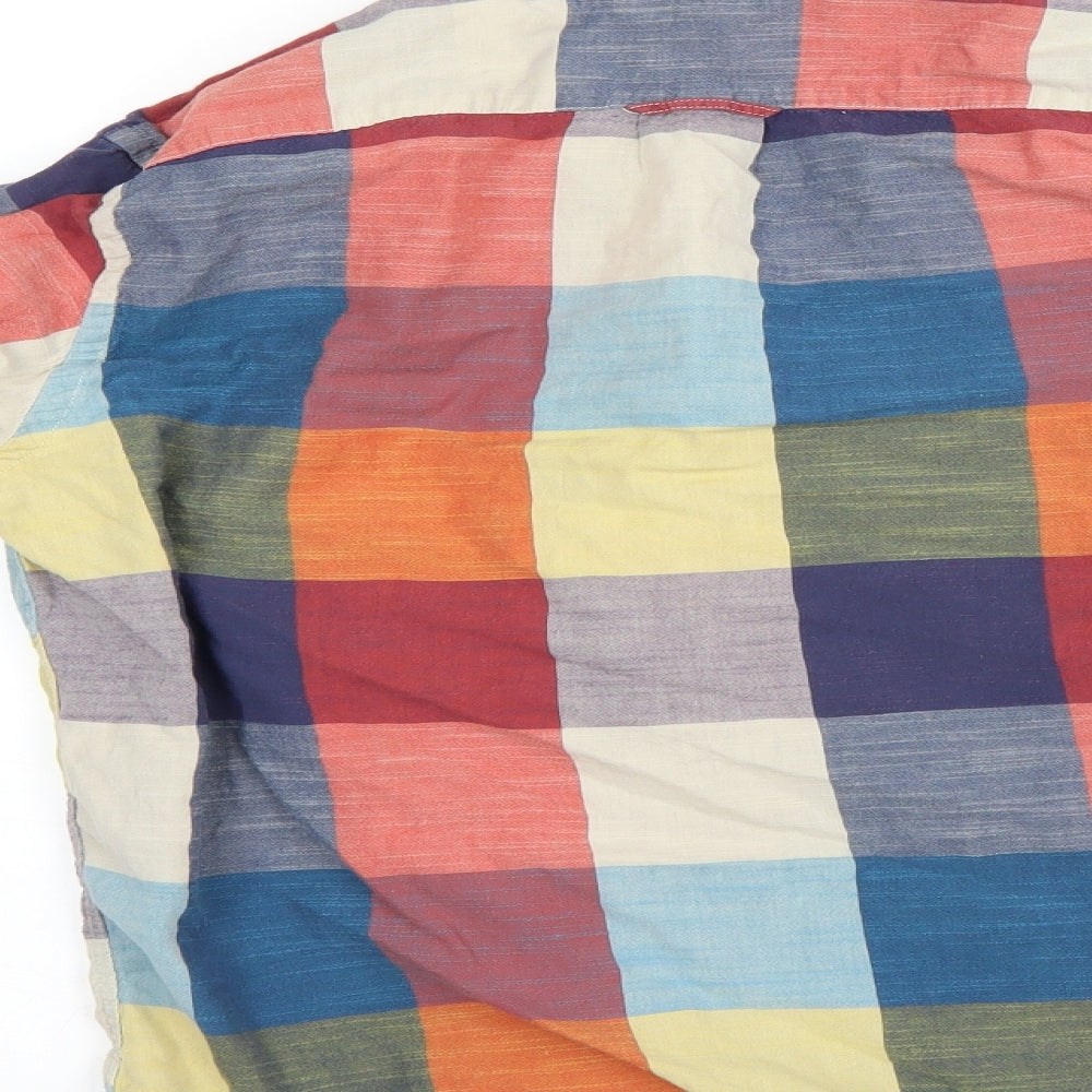label of graded goods Womens Multicoloured Camouflage  Basic Button-Up Size 4