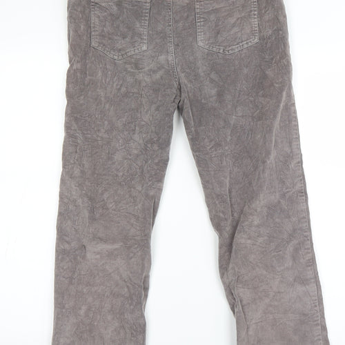 Cotton Traders Womens Grey   Trousers  Size 12 L23 in
