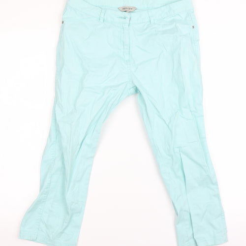 Preview Womens Green   Chino Trousers Size 12 L26 in