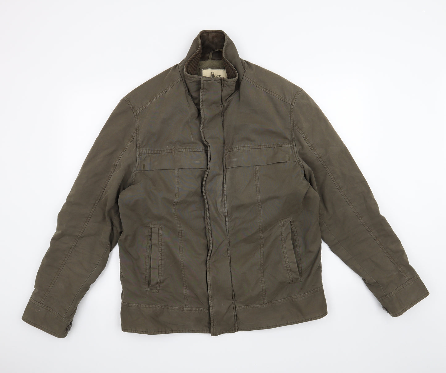 NEXT Mens Green   Jacket Coat Size M