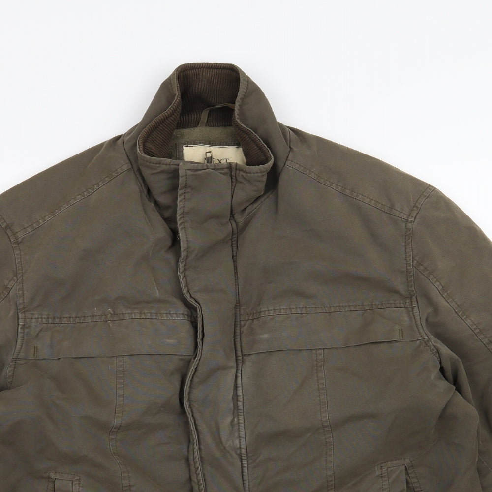 NEXT Mens Green   Jacket Coat Size M