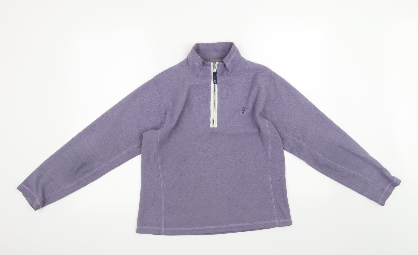 Polartec Womens Purple   Pullover Sweatshirt Size 10