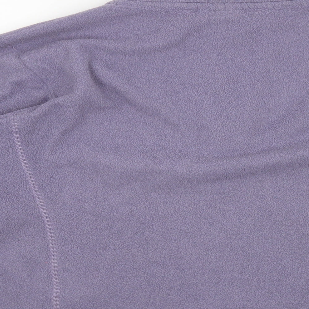 Polartec Womens Purple   Pullover Sweatshirt Size 10