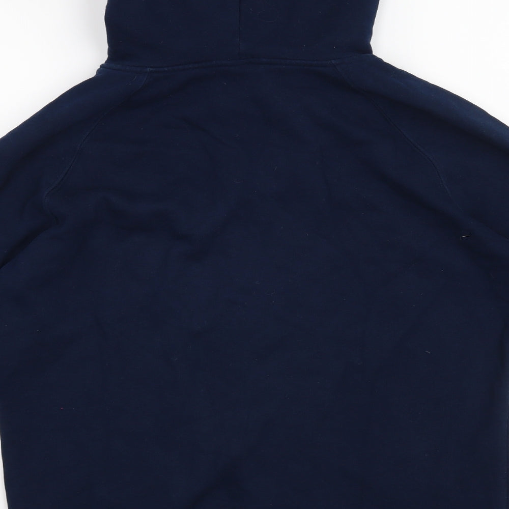 SCOUT Mens Blue   Full Zip Hoodie Size L