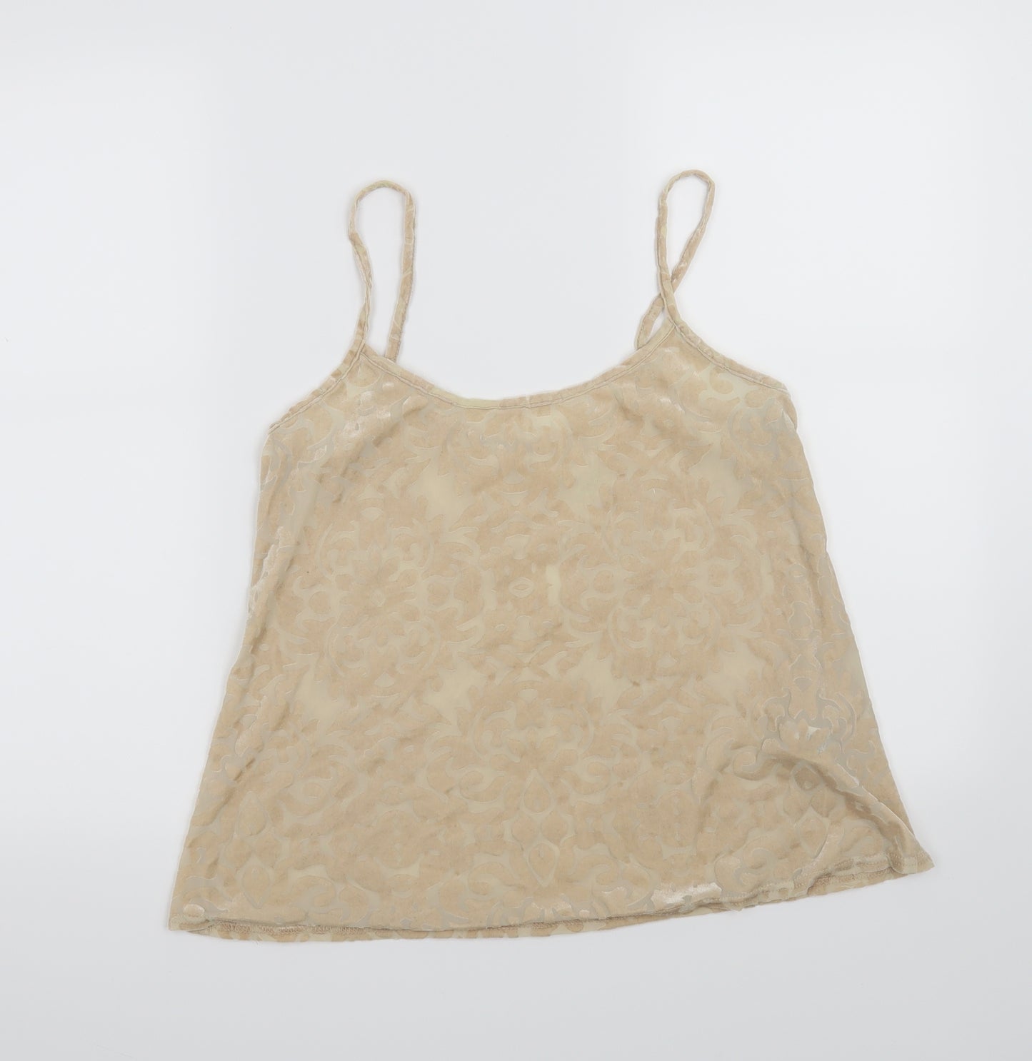 New Look Womens Beige   Basic Tank Size 10