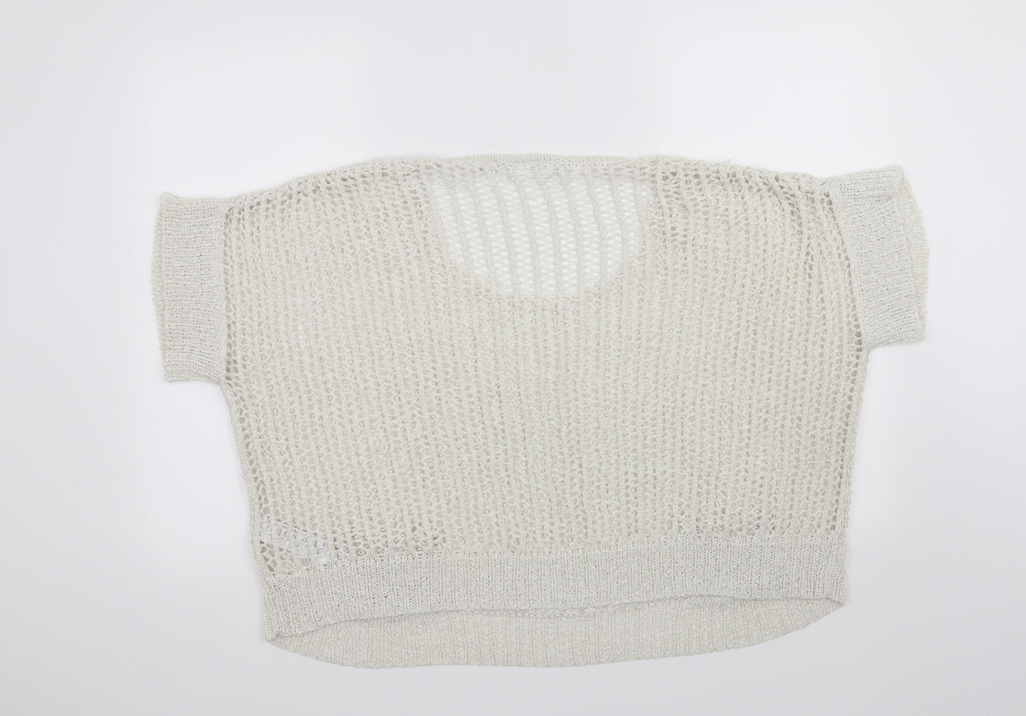 New Look  Womens White   Pullover Jumper Size 10
