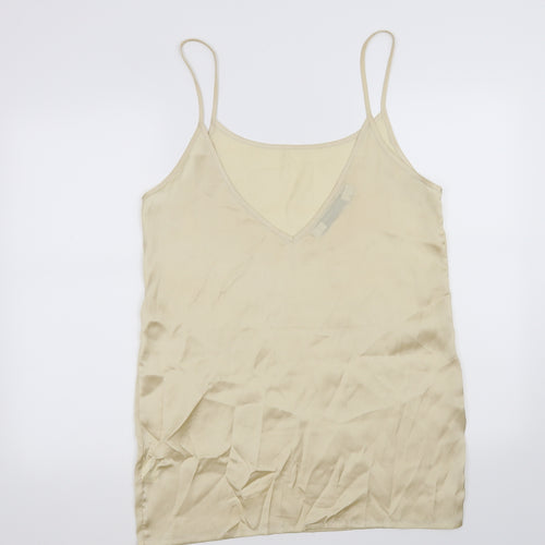 something else Womens Gold   Basic Tank Size 12