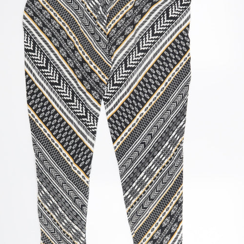 F&F Womens Black   Trousers  Size 12 L28 in