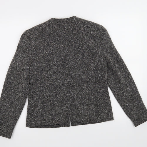 Amanda Smith Womens Grey   Jacket Coat Size 4