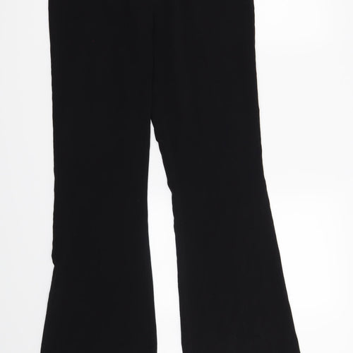 Studio W Womens Black   Trousers  Size 12 L32 in