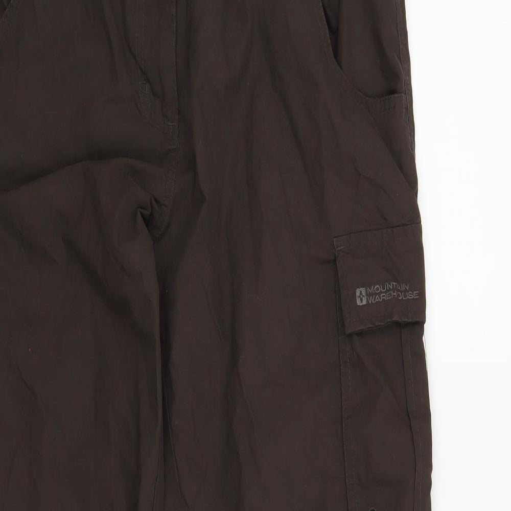 Mountain Warehouse Womens Brown   Trousers  Size 10 L28 in